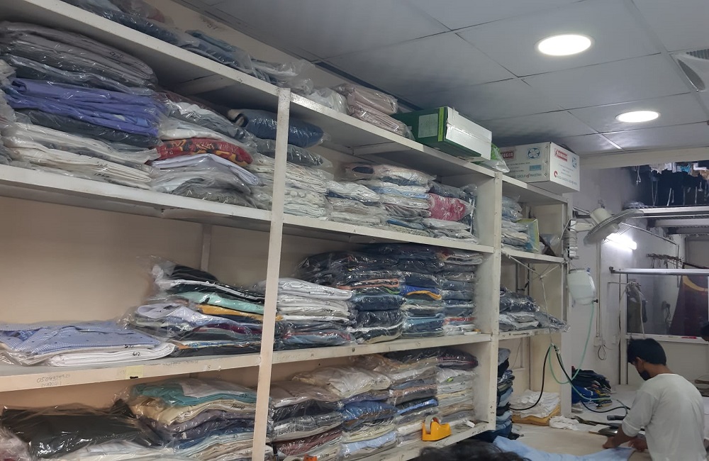 Golden Moon Dress Ironing Laundry