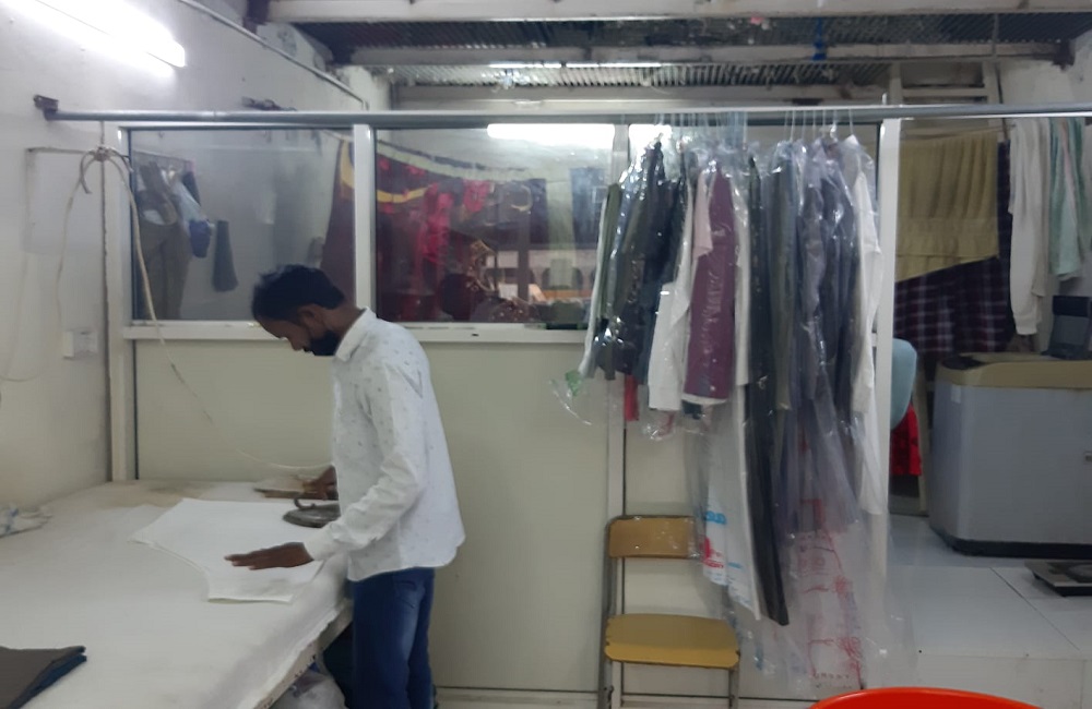 Golden Moon Dress Ironing Laundry