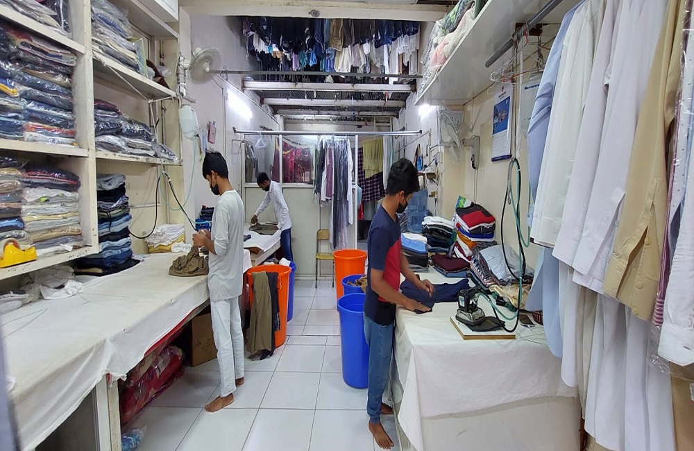 Golden Moon Dress Ironing Laundry