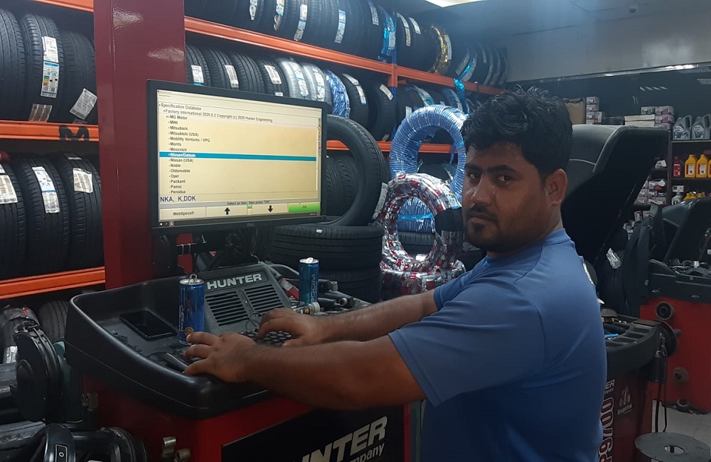 Al Mussafah Electronic Wheel Balance Branch