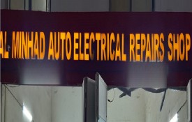 Al Minhad Auto Electrical Repair Workshop