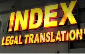 Index legal translation & attestation